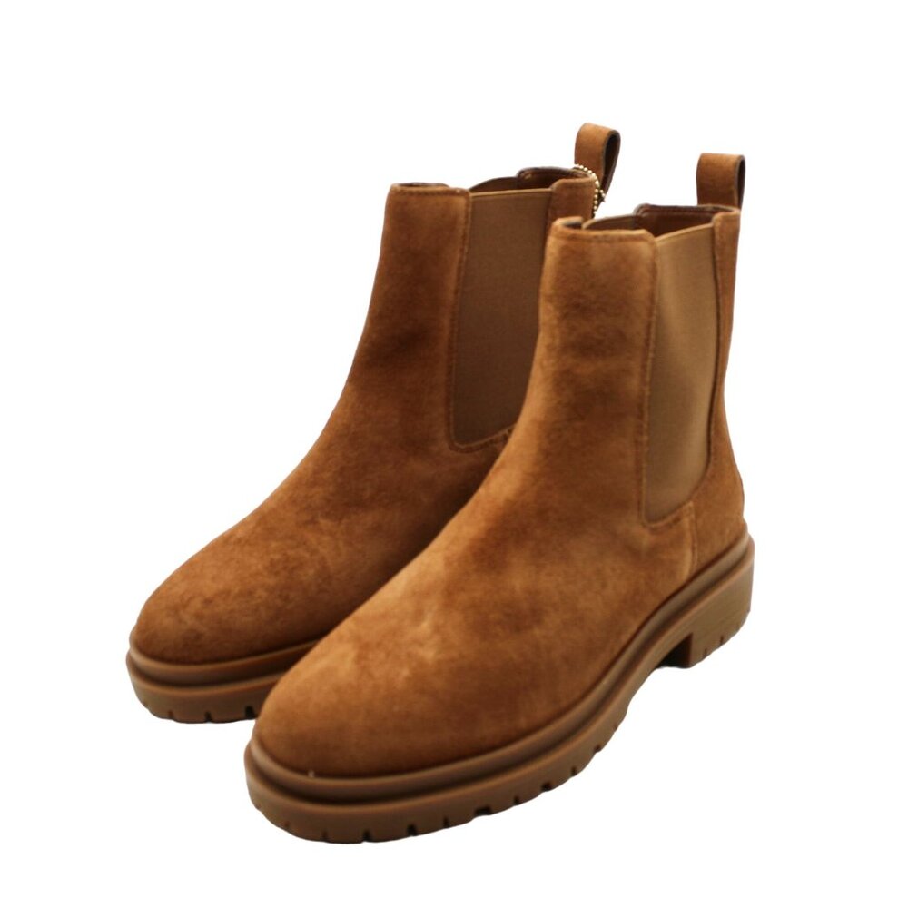 Lauren Ralph Lauren Womens Leather Ankle Booties - Picture 3 of 8
